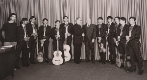 Changos w. Father Butler play for Mayor Daley in Chicago.