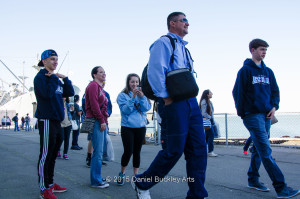 Parents of Pueblo High's Mariachi Aztlan accompany the group on a visit to San Francisco, California.