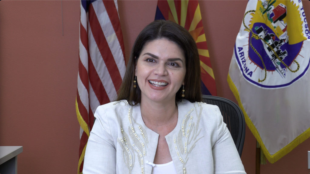 Tucson Mayor and mariachi mom Regina Romero.