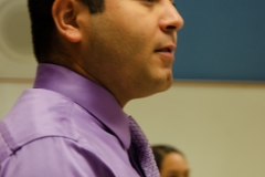 Instructor Justin Javier Enríquez oversees Tucson High's Mariachi Rayos del Sol.