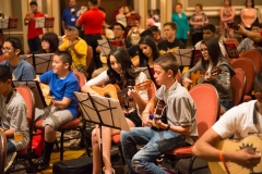 Students attend workshops at the 2013 Tucson International Mariachi Confernce.